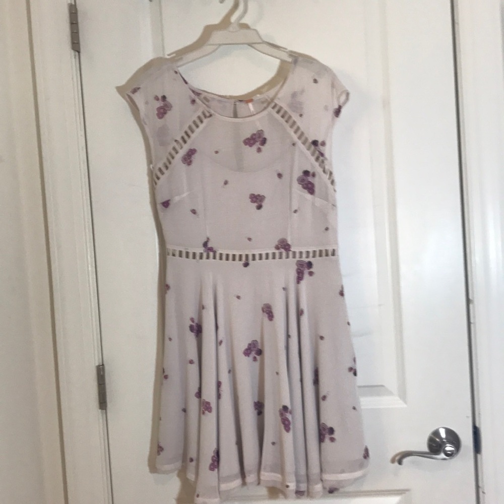 Free people, cute, floral dress